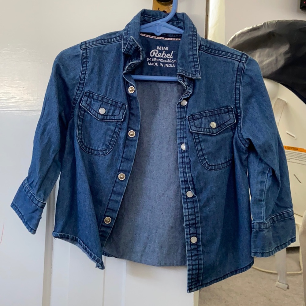 Baby jean jacket